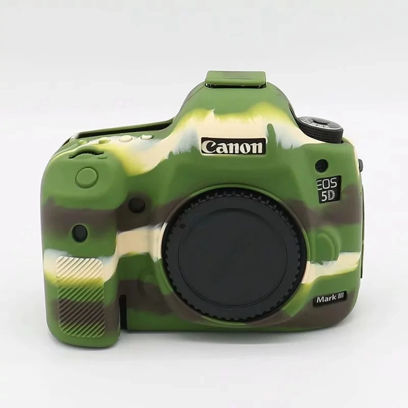  Soft Silicone Case Camera Protective Body Bag For canon eos 5d3 5d Mark III 5DSR/5DS Rubber Cover B