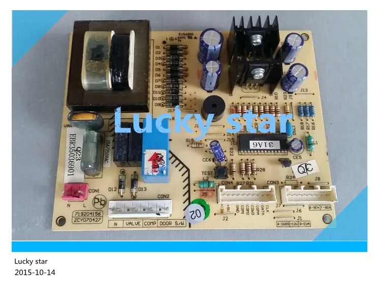95% новая для LG холодильник компьютерная плата, монтажная плата BCD-225NCQ(GR-Q23NCL) EBR35036901 доска хорошая работа