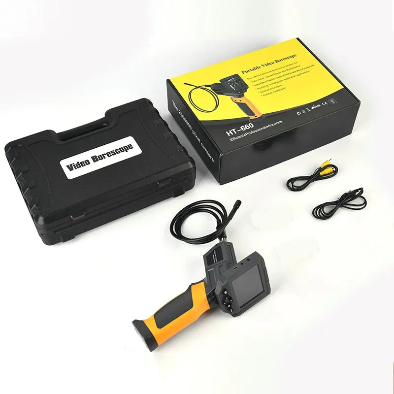 

3.5 inch screen HD camera industrial pipeline endoscope adjustable focus car inspection mirror electrical maintenance inspection