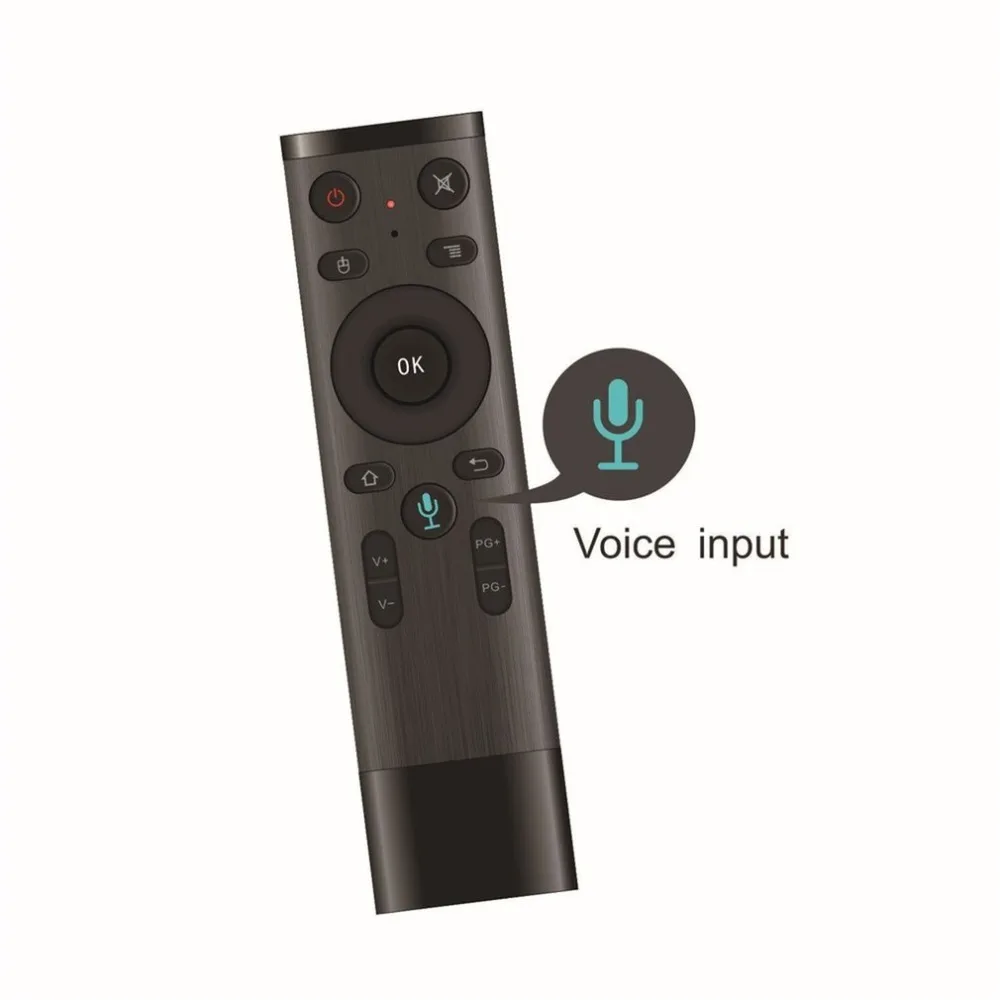 

Q5 Air Mouse 2.4G Voice Input Remote Control Wireless Air Remote Mouse with USB Receiver HTPC PC Controller for Smart TV