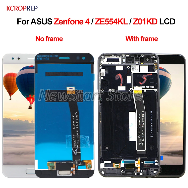 

For ASUS Zenfone 4 ZE554KL Z01KD LCD Display Touch Screen Digitizer Assembly 100% Tested 5.5" For ASUS ZE554KL Z01KD lcd