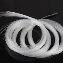 150 шт 0,75 мм(диаметр) 4 м(L) PMMA Пластиковый оптоволоконный кабель комплект конец светящаяся Светодиодная лампа драйвер двигателя DIY Звезда Декор на потолок