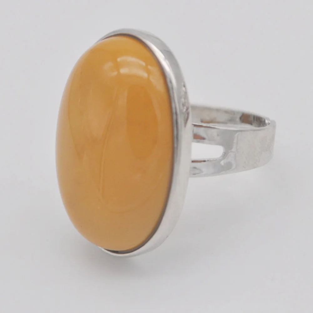 

Mookaite Stone Oval Bead GEM Finger Ring Size 8-9 Jewelry For Gift 1PCS X113