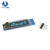 Модуль ЖК-дисплея 0,91 дюйма 128x32 I2C IIC Серийный синий белый OLED 0,91 дюйма 12832 SSD1306 ЖК-экран для подсветки Arduino ► Фото 3/6