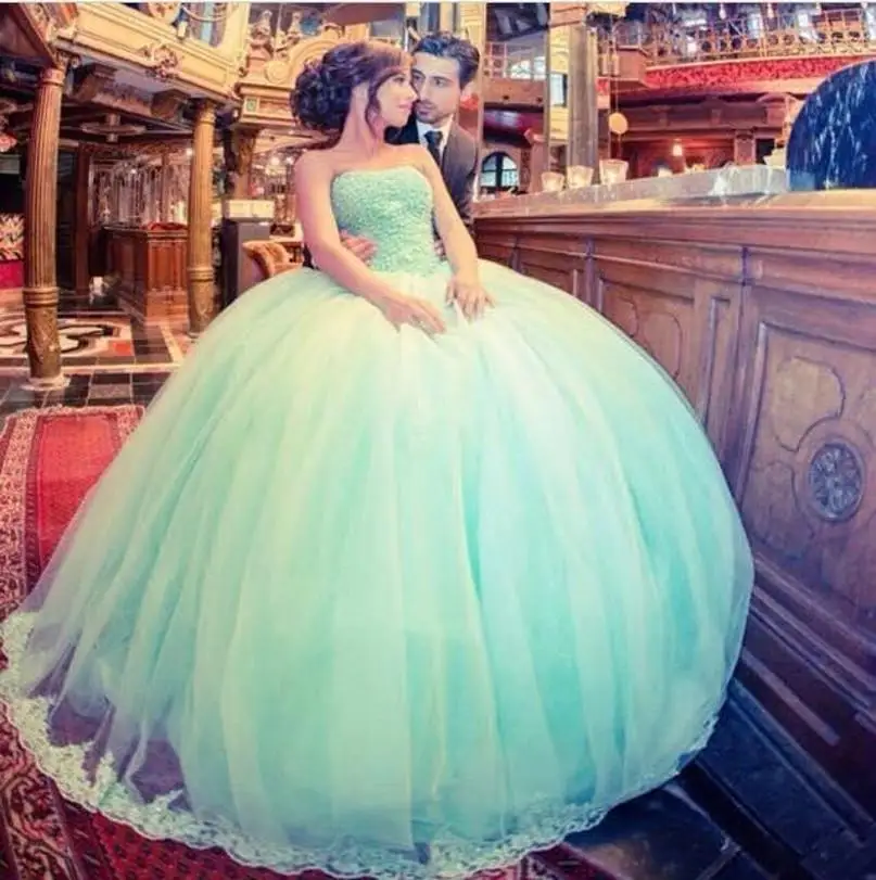 Groene Avondjurken Floor Lengte Sweetheart Hals Backless Tulle Pailletten Volledige Kralen Baljurk Prom Jurken Vestidos de Fiest