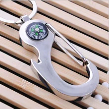 Для мужчин эксклюзивная Товары Компасы брелок открывалка большой талии пряжки ключ крюк chaina открывалка для бутылок