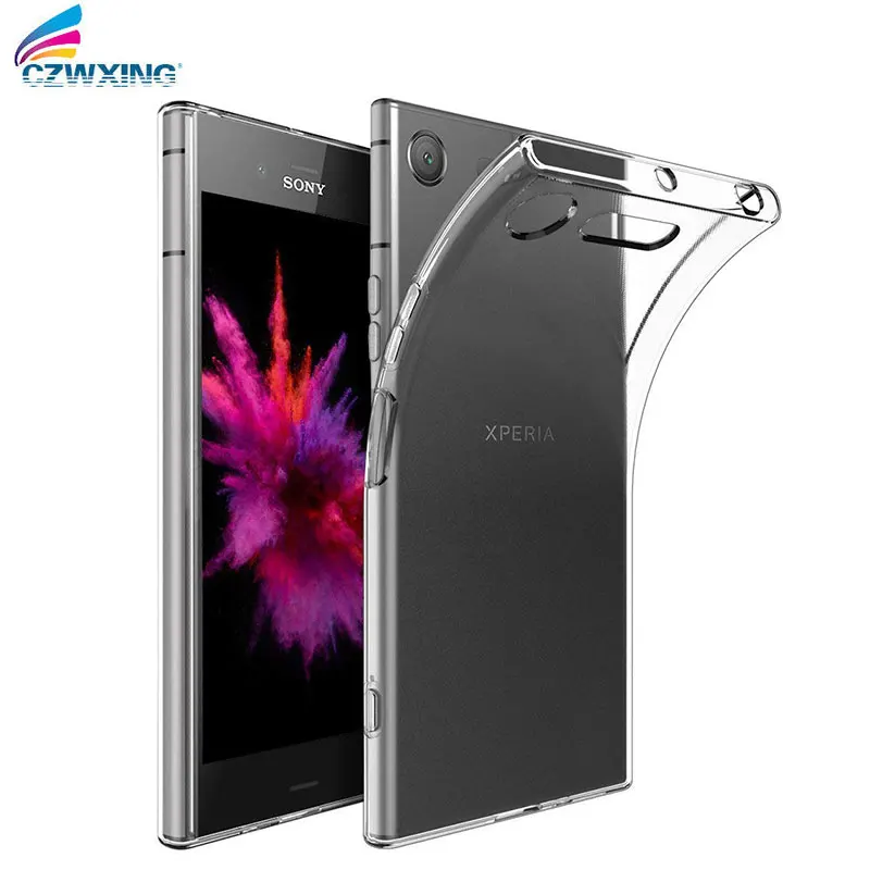 Чехол для Sony Xperia XZ1 чехол силиконовый прозрачный ТПУ телефона G8341 двойная задняя