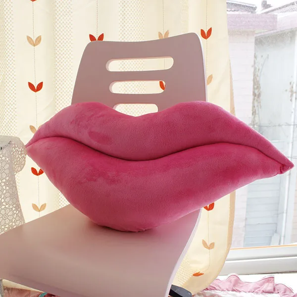 50 см 65 см плюшевая игрушка для рта мягкая форма губ Подушка домашняя декоративная подушка для дивана подарок для девочки
