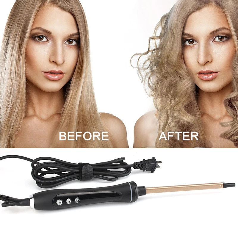 

Ceramic Styling Tools LCD Pro Hair Curling Iron Digital Hair Curler Roller Hair Waver Magic Curling Wand Irons