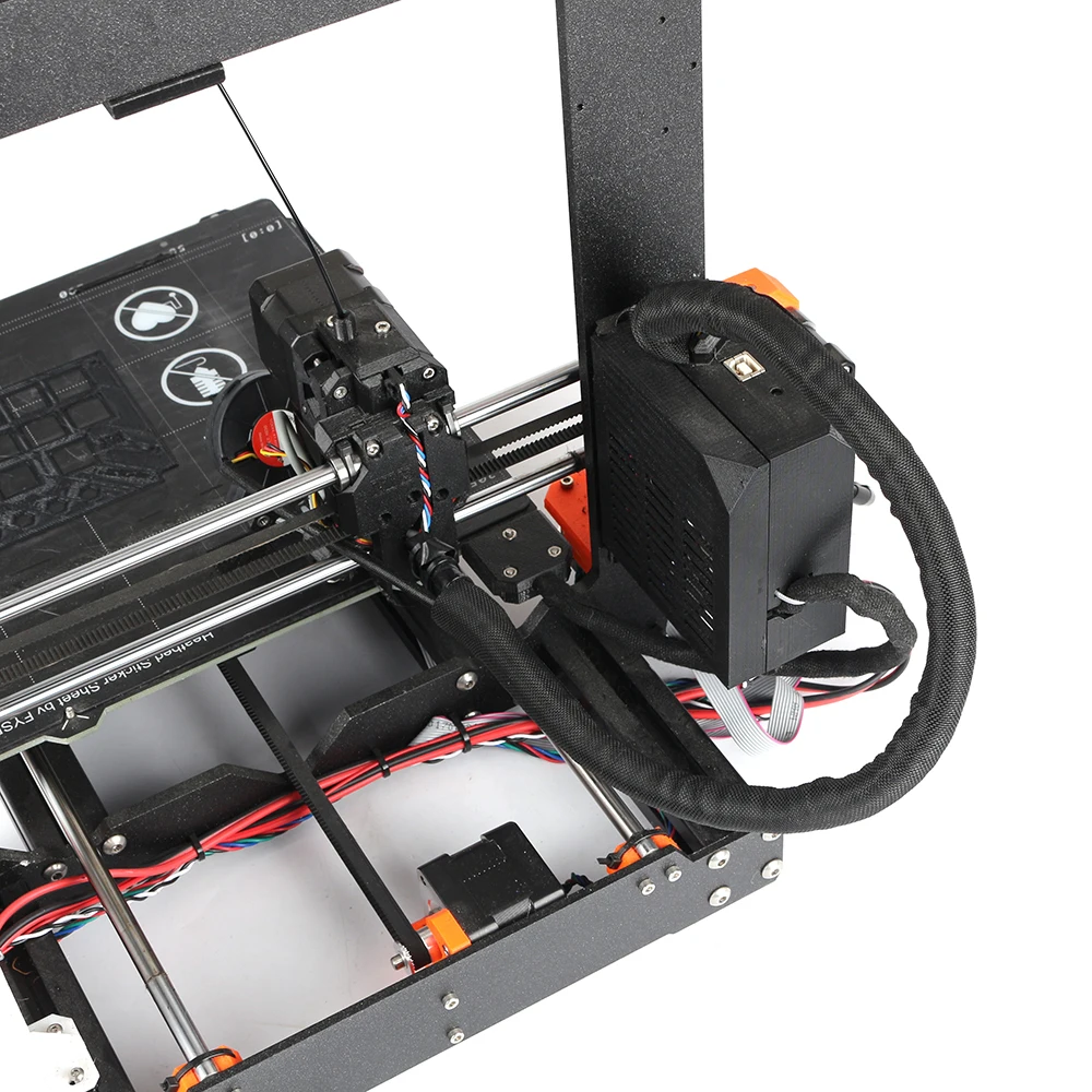 Запчасти для 3D-принтера L 50 см OD 13 мм текстильный рукав кабель провода обмотка подключенный кабель для Prusa i3 MK2S/MK2.5/MK3 Hotend экструдер