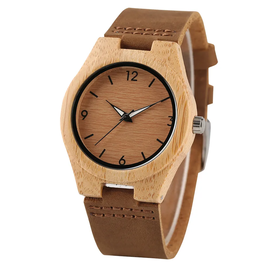 simple design fashion bamboo woood women watches02