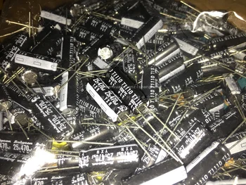 

100pcs Rubycon 25v470uf 8x20 YXH Series Of High-frequency Low-impedance Braid 470uf/25v