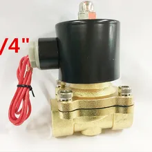 3/" AC 220 V Электрический электромагнитный клапан пневматический клапан для воды масла воздуха газа x1 1 Пневматика сплав тела