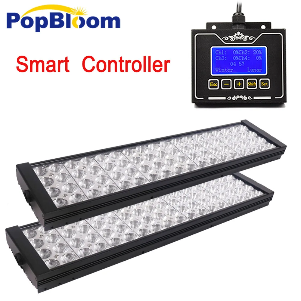 

DSunY 2PCS Led Aquarium Light led tank light lamp led aquarium led aquario Reef Coral Marine Fish Tank Lighting MH4BP2