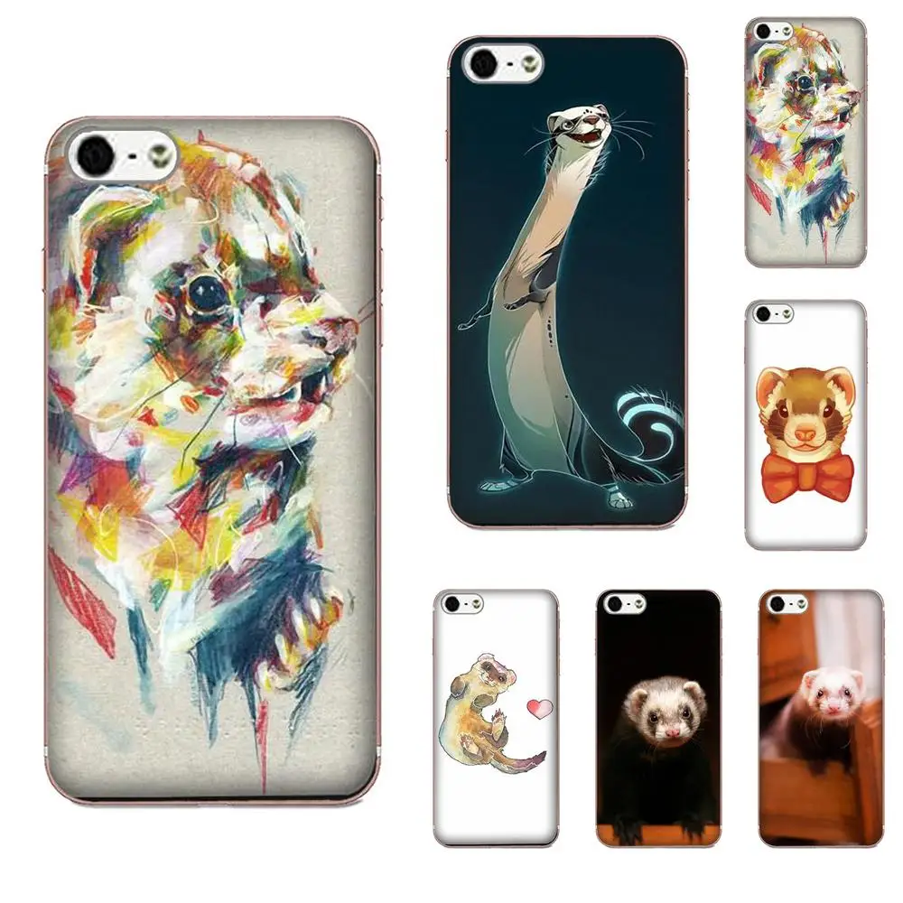 

Hot Selling Design Skin Thin Pc Cell Case Ferret For Apple iPhone 4 4S 5 5C 5S SE 6 6S 7 8 Plus X XS Max XR