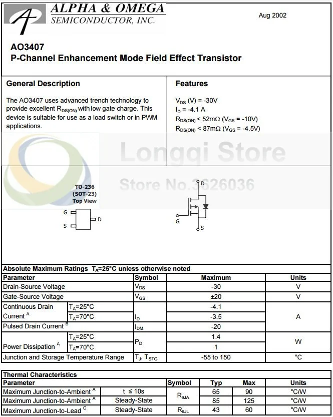 AO3407
