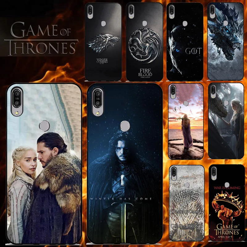 

For Asus Zenfone Max Pro M1 ZB601KL Case Phone Cover for Asus Zenfone Max Pro M1 ZB602KL Back Cover for Game Of Thrones Case