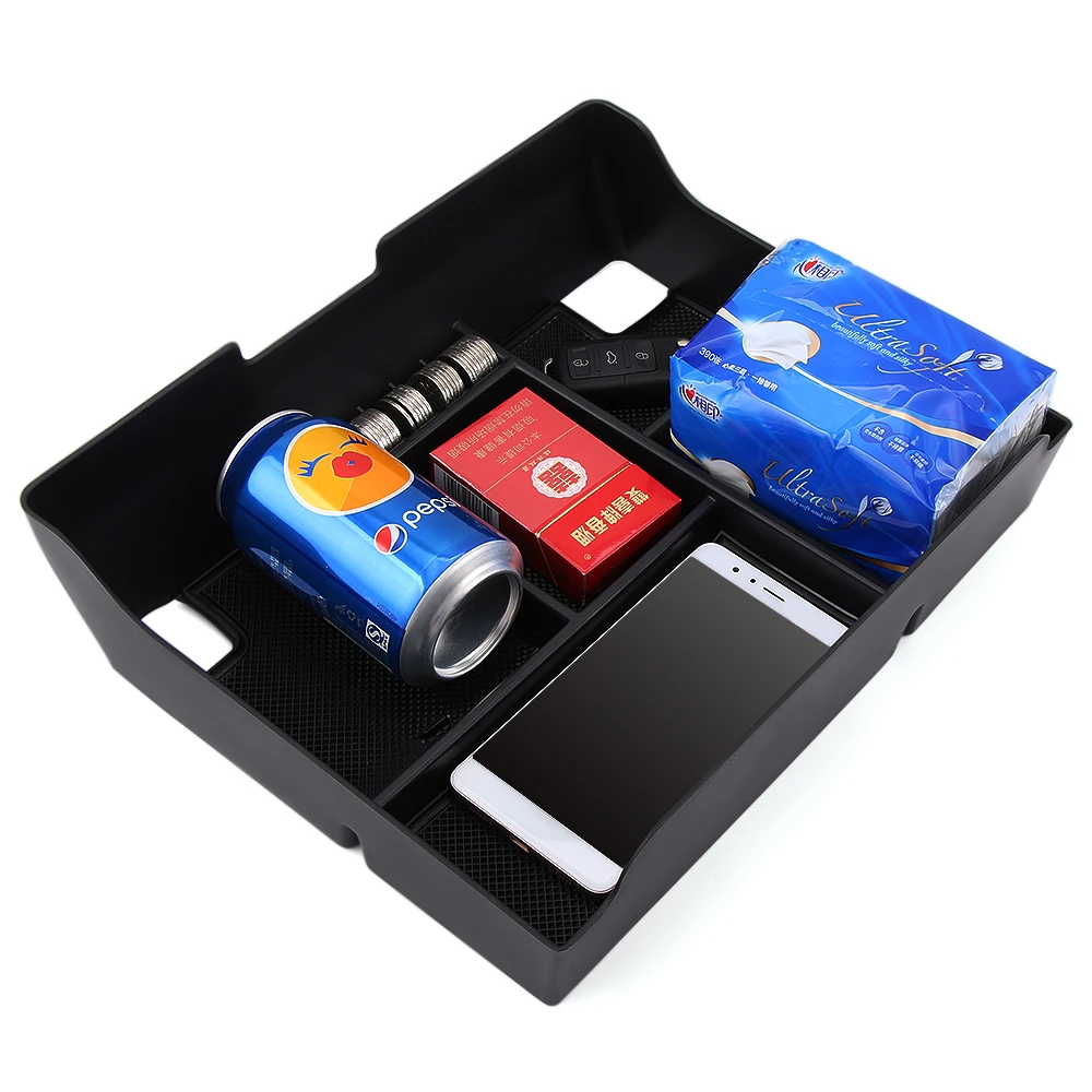 

Car styling, Armrest boxes The central content box armrest box store content box For Cadillac ESCALADE 2015-2017
