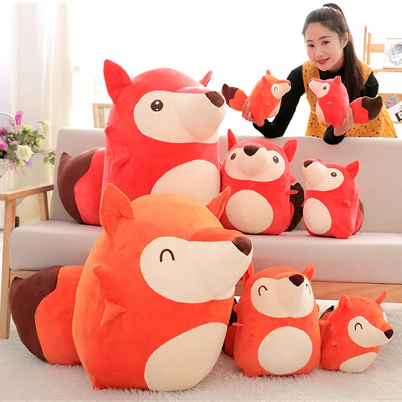 Lembut Kartun Fox Mainan Mewah 