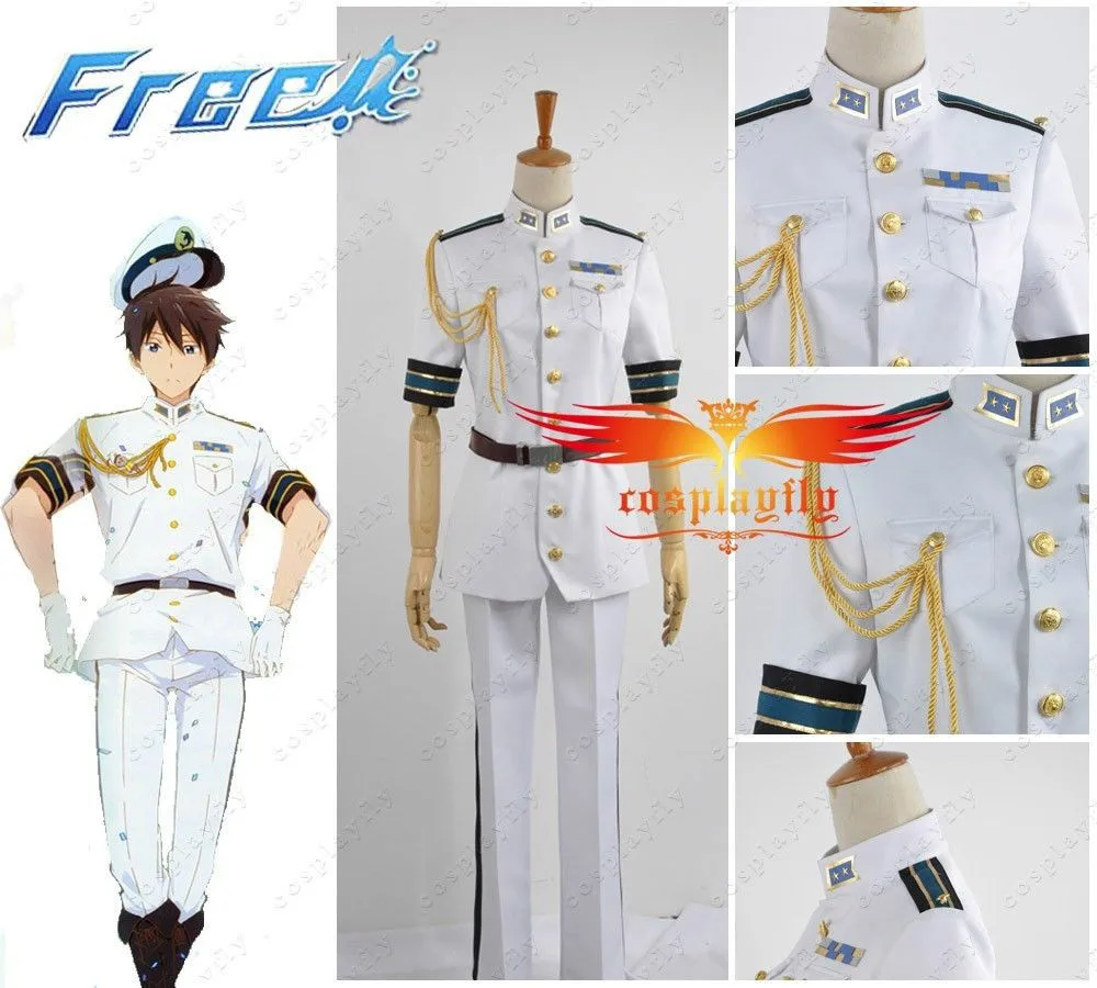 

Free Shipping Anime Free! Eternal Summer Haruka Makoto Rei Nagisa Rin Cosplay Costume Men Fashion Outfit Clothing For Adult