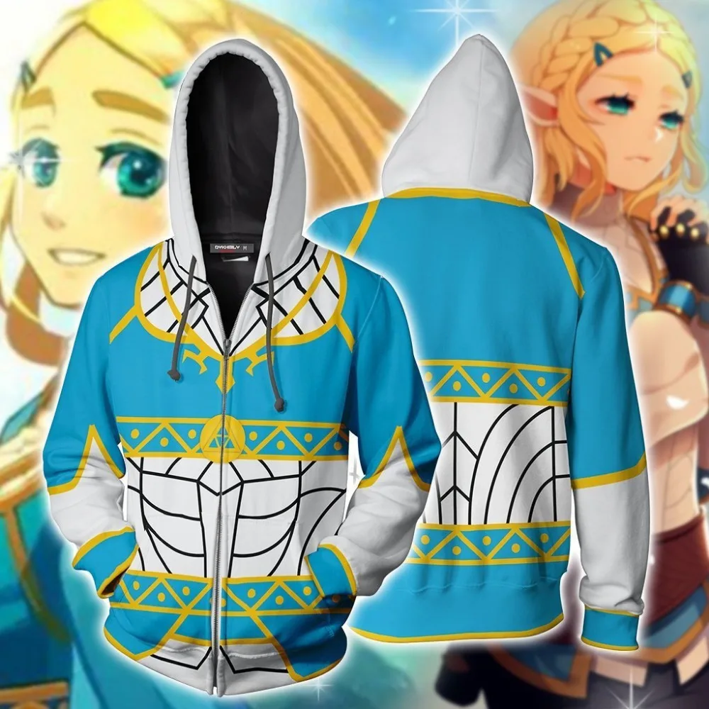 

The Legend of Zelda Costume Sweatshirts Hoodie Jackets Men Women Top Coat Cosplay Costume
