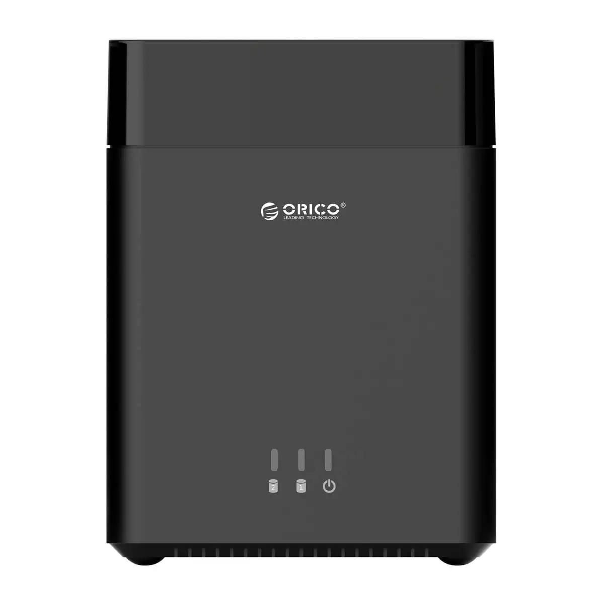 ORICO двойной отсек магнитного типа 3,5 дюймов type-C жесткий диск Корпус USB3.1 Gen1 5 Гбит/с HDD Чехол Поддержка UASP 12V4A мощность Макс 20 ТБ