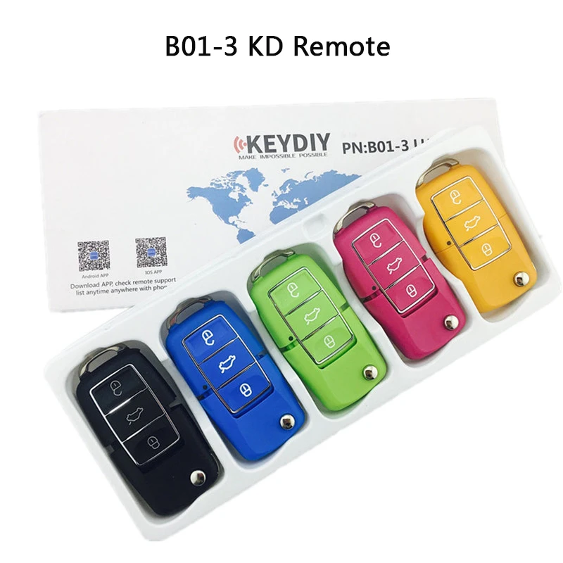 OkeyTech сменный KD B01 роскошный 3 кнопки для KD900/KD900 +/URG200 ключ программатор серии B