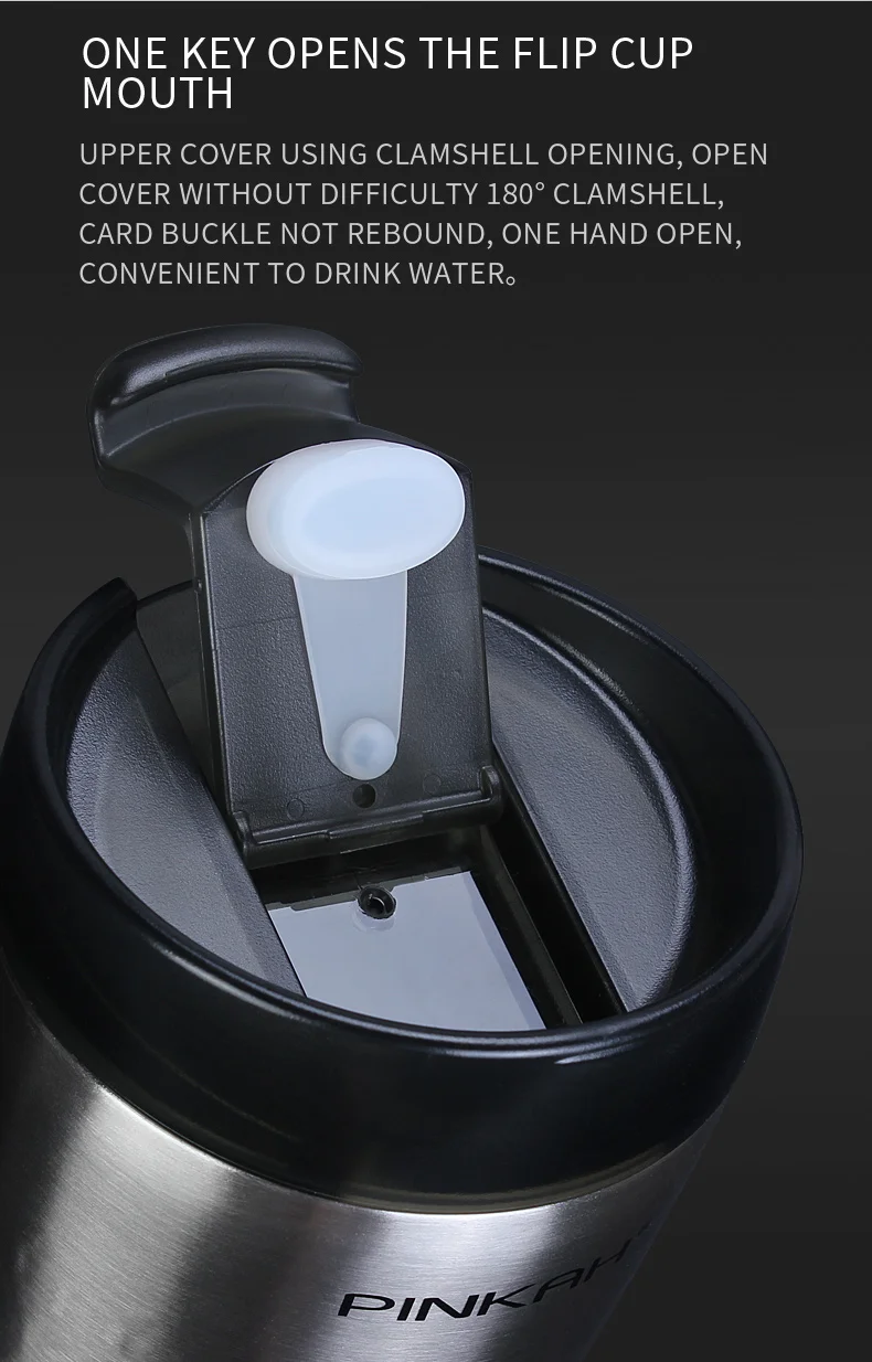 Новые портативные автомобильные термокружки из нержавеющей стали для кофе, уличная бутылка для воды, кружка для путешествий, термосы, кружки для чая, молока