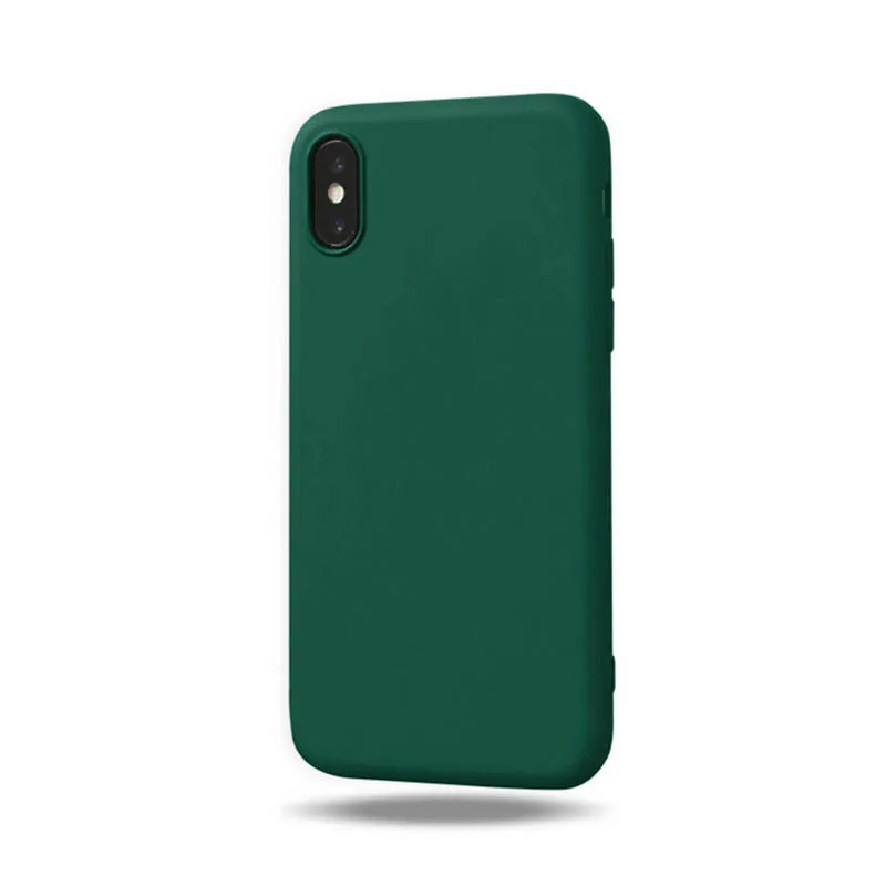 Для Funda iphone 6 Чехол Ультра Тонкий Модный милый чехол для iphone 6 6S 7 8 5 5S SE 7 8 Plus X XS MAX XR чехол для телефона s сумки - Цвет: Зеленый