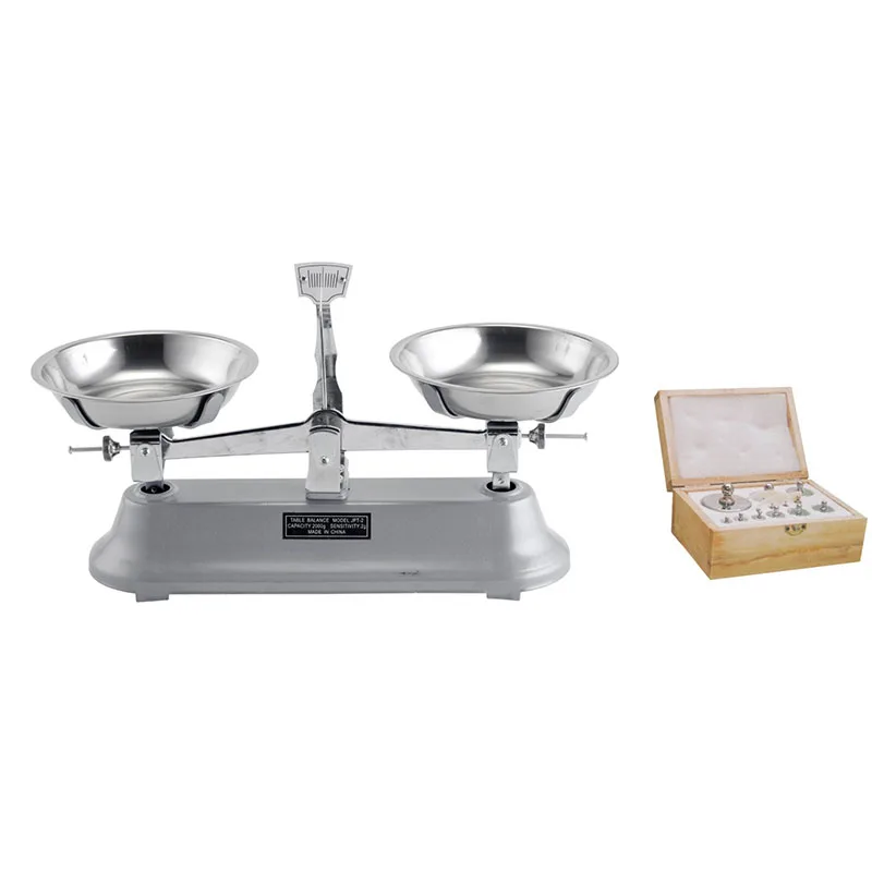 JPT 2 The 2000g/2g Table Balance Scale Mechanical Balance Scale Weight