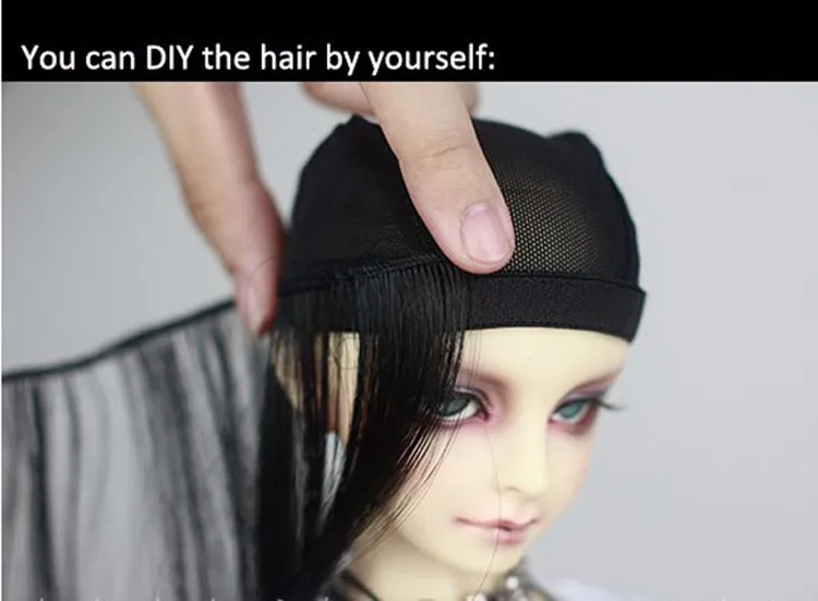 DIY эластичные парики колпачок кукла аксессуары DIY фиксированный парик сетка для волос для BJD/Bly куклы
