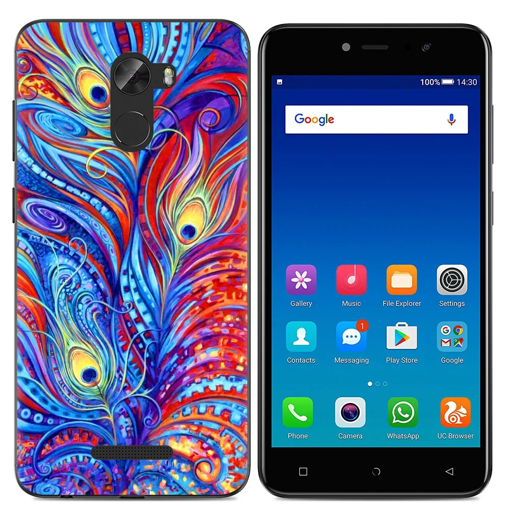 Новое поступление, чехол для телефона Gionee A1 Lite, 5,3 дюймов, модный дизайн, художественный Рисунок, ТПУ, мягкий чехол, силиконовый чехол - Цвет: 16