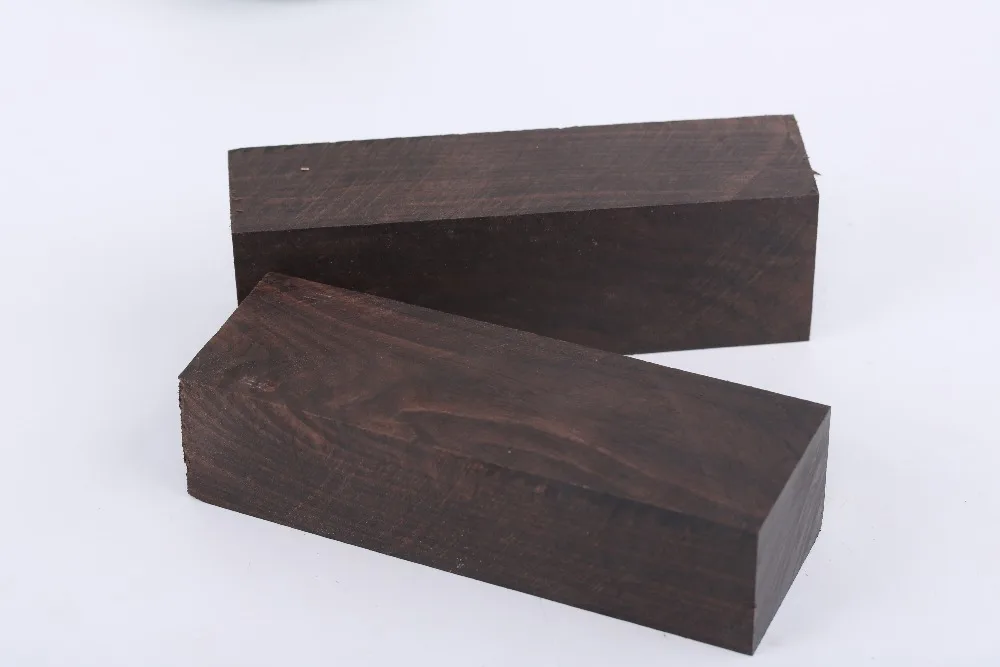 Дешево Африканское черное дерево   блоки с деревянной ручкой   весы для ножей   блоки для захвата  125x40x30 мм