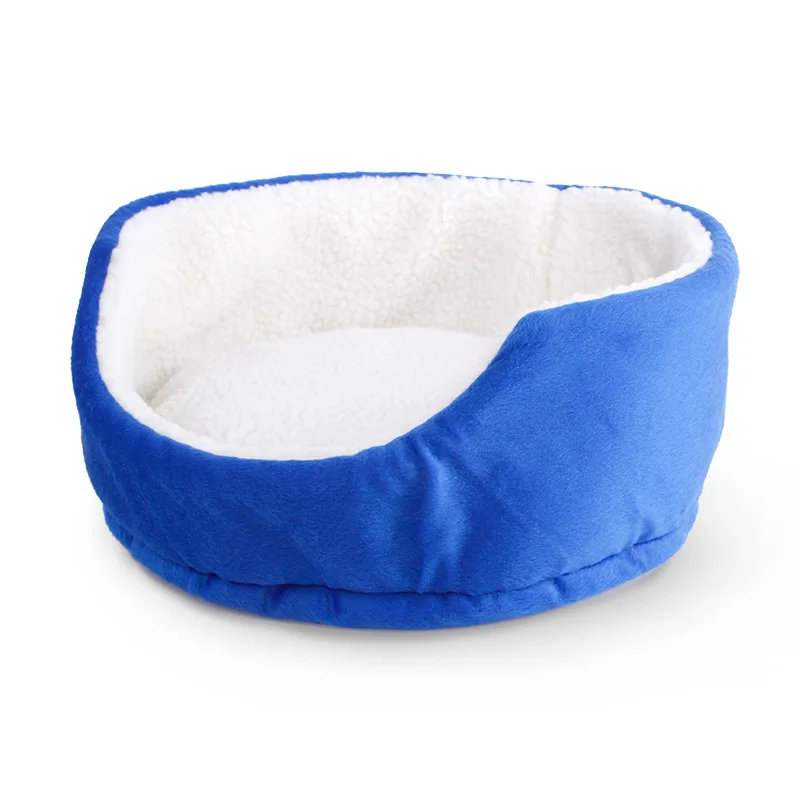 Blue Кровать для собаки, кошки, Ватерлоо брейф, новое гнездо, мягкий хлопок, с принтами, дизайн, стиль, милый, удобный, для питомца, гнездо для питомца, все сезоны - Цвет: Blue