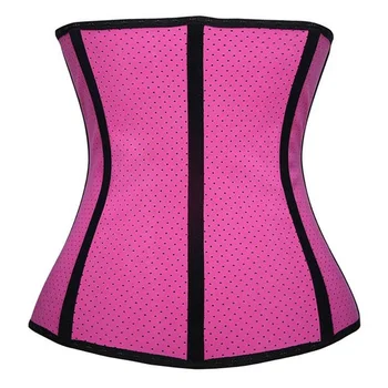 

Slimming Corset Waist Trainer Women Sexy Body Shaper Steel Boned Underbust Girls Breathable Corsetlet Perforated Shapewear