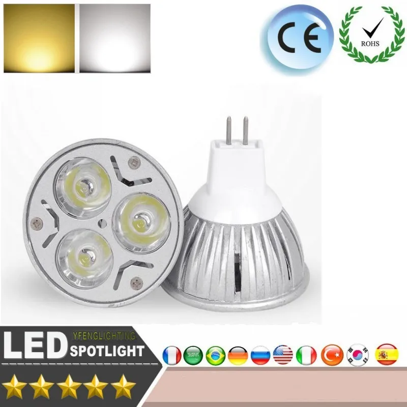 LED Bulbs Spotlight Lamp GU10 E27 MR16 9W 12W 15W led Dimmable spotlight lamp bulb warm white/cool white Lighting | Лампы и освещение