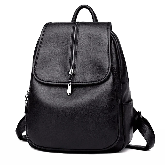 Женский рюкзак, высокое качество, рюкзак для отдыха, искусственная кожа, Mochila, для мамы, винтажные сумки, рюкзаки с верхней ручкой, модный рюкзак
