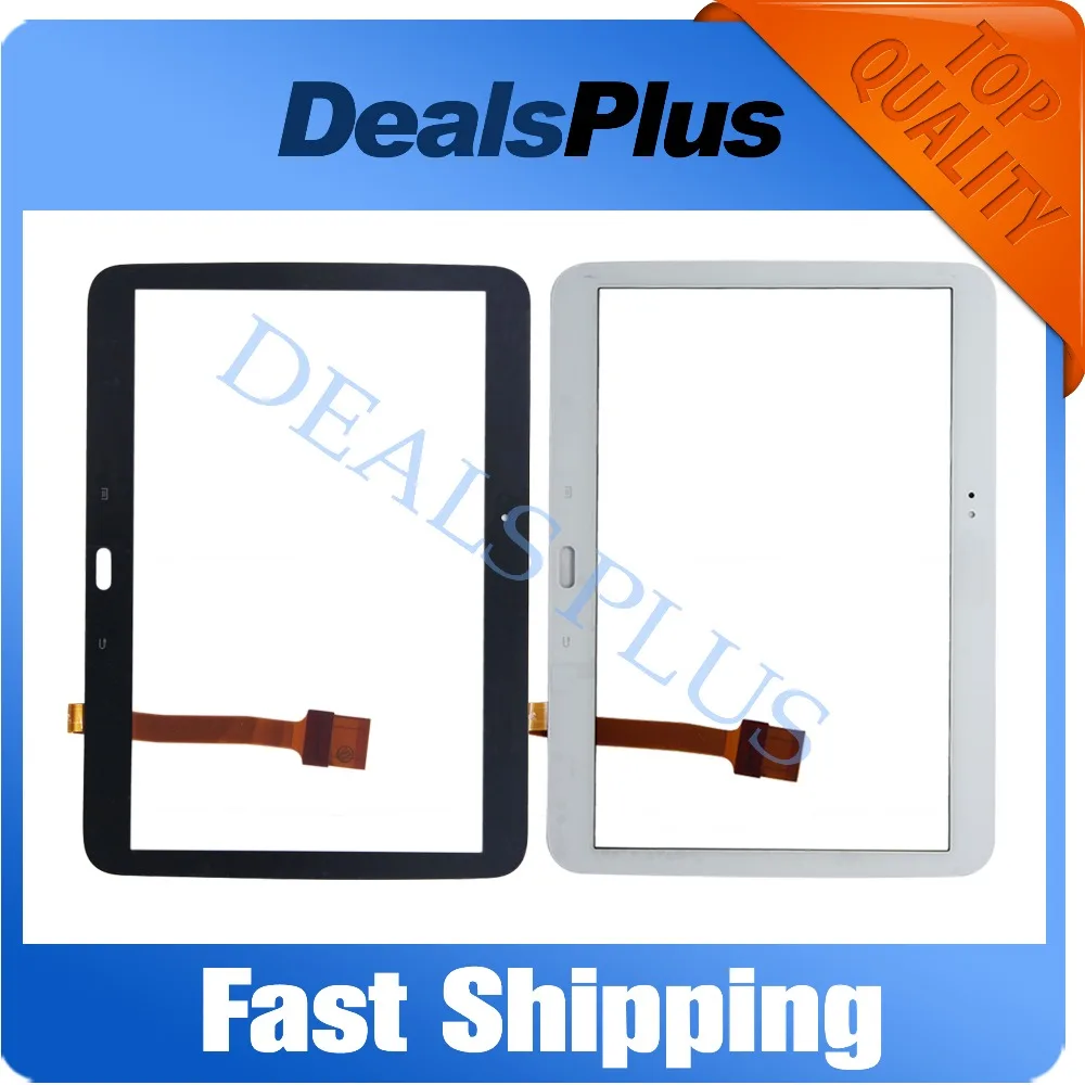 

Replacement New Touch Screen Panel Digitizer For Samsung Galaxy TAB 3 GT-P5200 P5200 Black White 10.1-inch