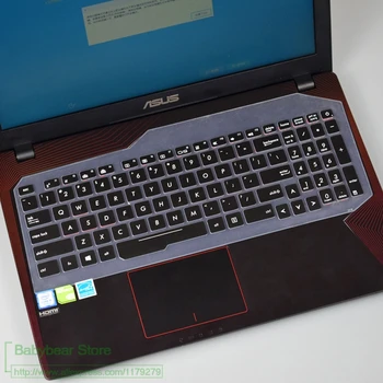 

Laptop Silicone Keyboard Cover Protector For Asus Rog Strix Gl553Vw Fx53Vd Zx53Vd Zx53Vw Zx53Ve Fz53Vd Fx53Vd Fx53Vd Zx53Ve