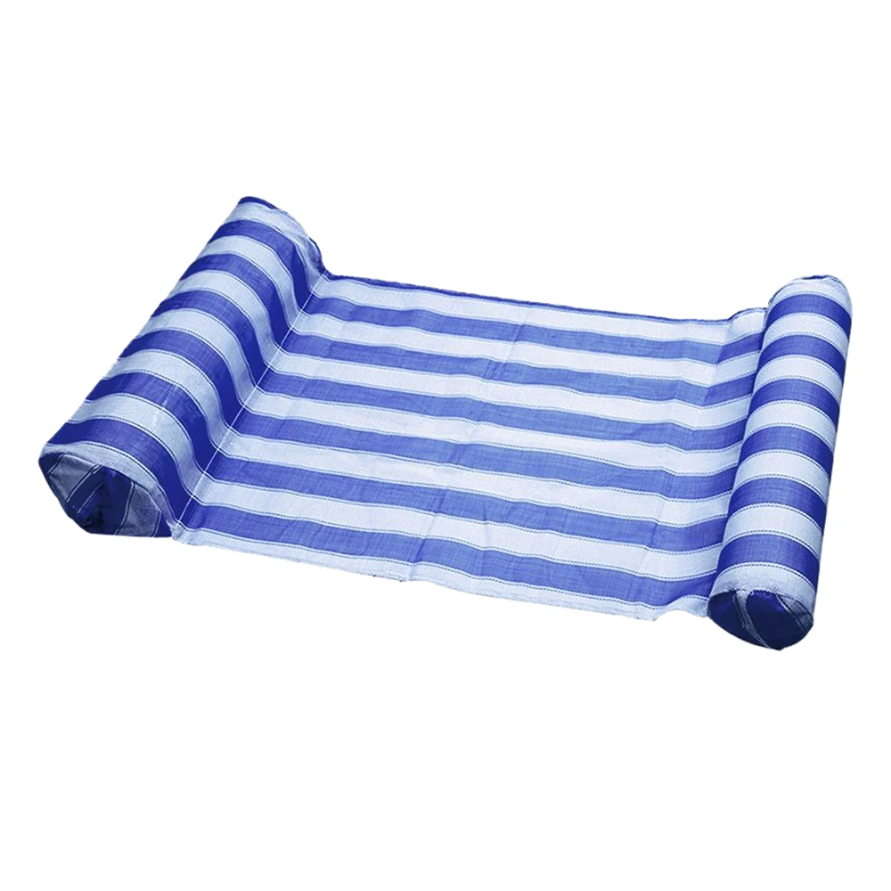 Премиум плавательный бассейн плавающий гамак шезлонг(синий