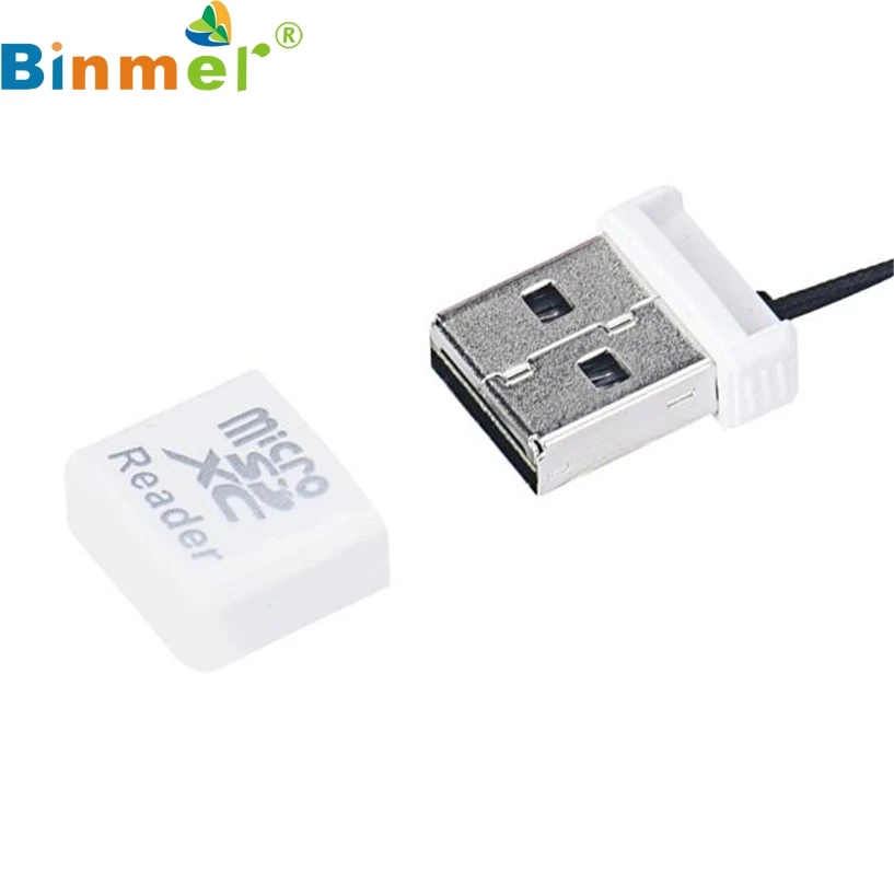 Binmer Новый Mecall мини Супер Скоростной USB 2,0 Micro SD/SDXC TF кардридер адаптер оптовая продажа Oct21