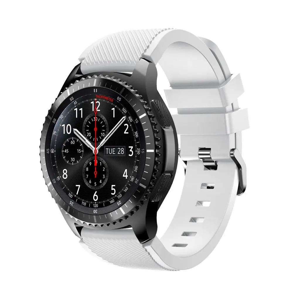 Gear s3 Classic/Frontier/Galaxy Watch 46 мм ремешок для часов, 22 мм спортивный силиконовый ремешок для samsung gear S3 Galaxy Watch 46 мм браслет