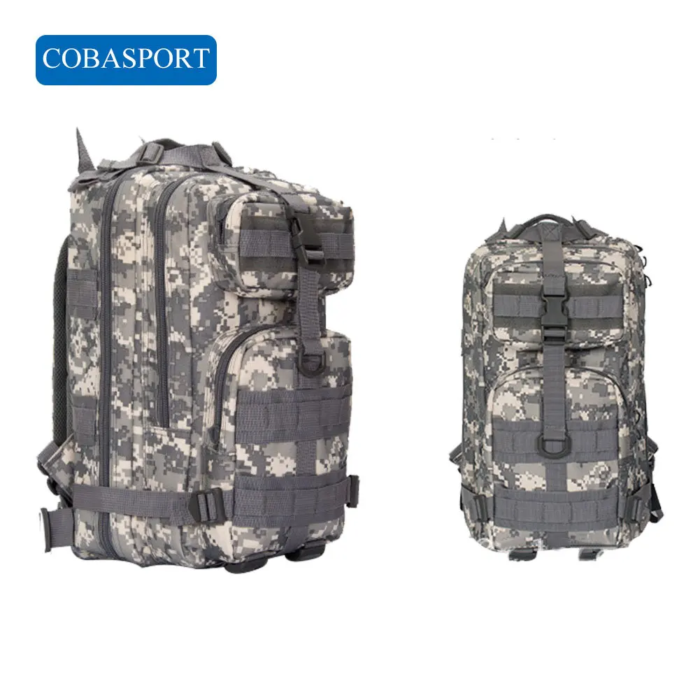 

COBASPORT Tactical Backpack Waterproof CS Camouflage Bag 900D Waterproof Oxford Cloth USB Charging Interface Outdoor Bags Big