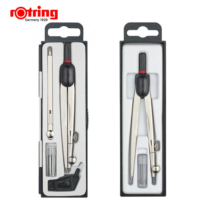 Rotring металлический циркуль инструменты для рисования офисные и школьные проектирование поставок
