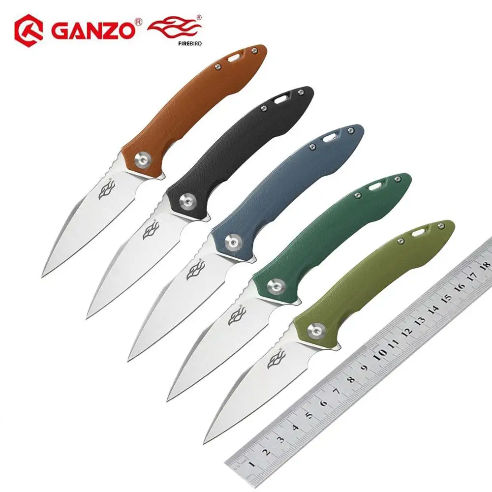 

Firebird Ganzo FH51 D2 blade G10 handle folding knife tactical Survival knife outdoor camping EDC tool utility EDC Pocket Knife