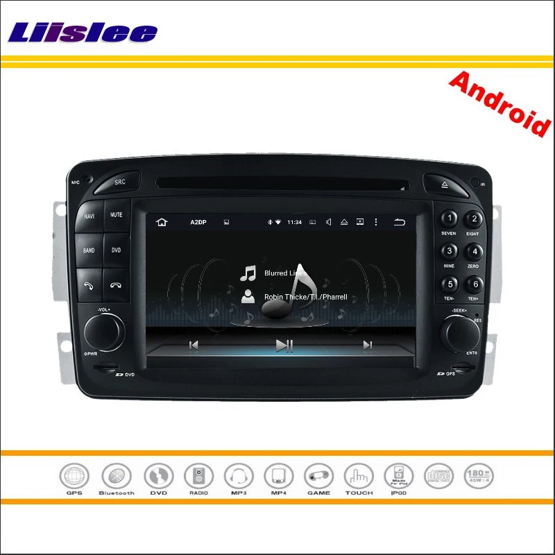 Cheap Liislee Car Android Multimedia For Mercedes Benz Viano / Vito 2004~2011 Stereo Radio CD DVD Player GPS Nav Map Navigation System 4