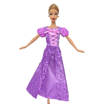 

NK One Set Princess Doll Dress Similar Fairy Tale Wedding Dress Gown Party Outfit For Barbie Doll Best Girls' Gift D009A