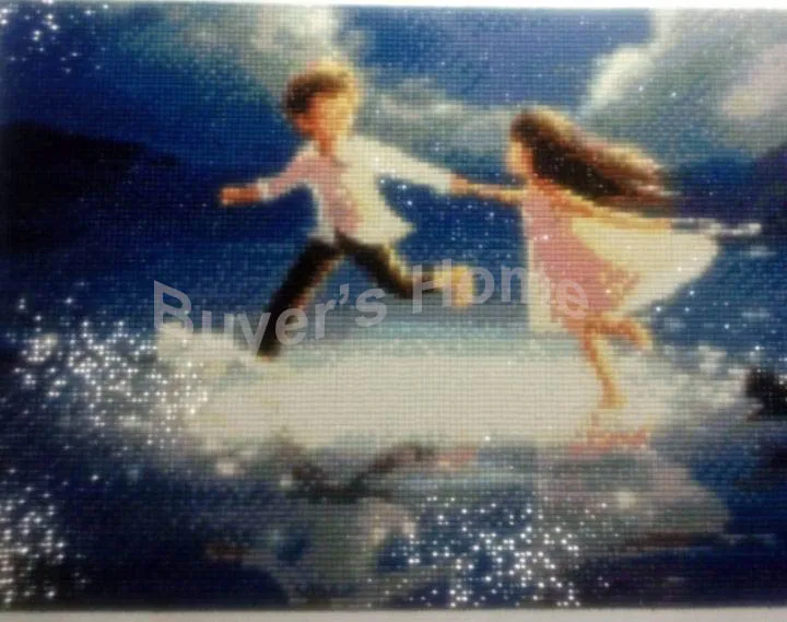Пользовательские фото наклеенная алмазная живопись «сделай сам» 5D Вышивка Узор мозаика смолы Стразы бриллианты живопись для семьи и друга