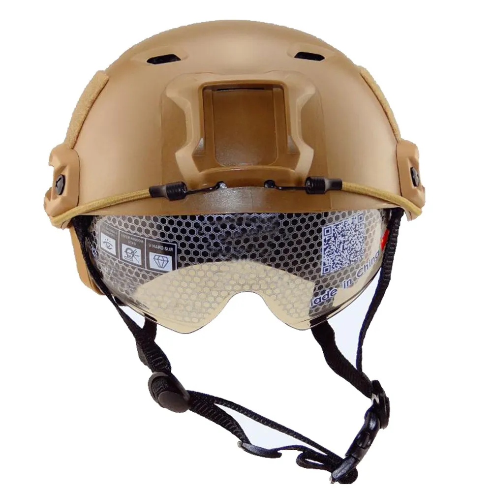 Tactical helmet mud