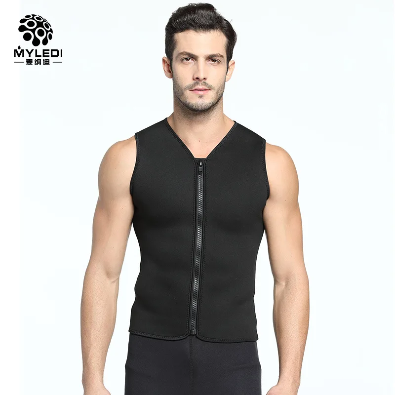 

3MM Dive Vest Neoprene Cold Protection Waterproof Diving Suit Wet Clothes Diving Jacket Diving Vest Male Size S-XXL MY083